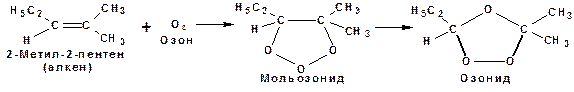 Окислительное расщепление алкенов (Исчерпывающее окисление) - student2.ru