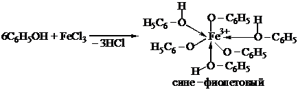Опыт 4. Цветные реакции фенолов с хлоридом железа (III). - student2.ru