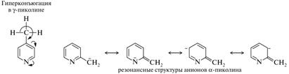 Основные свойства пиридина - student2.ru