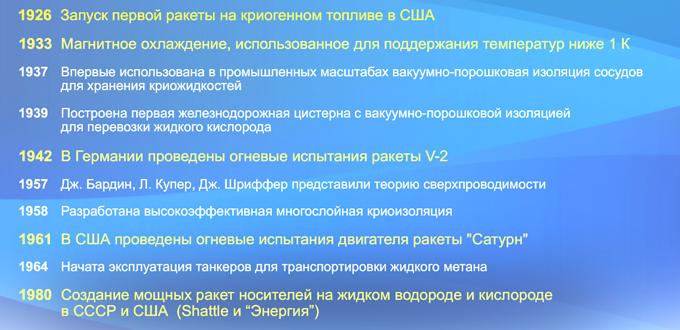 основные этапы развития криогенной техники - student2.ru