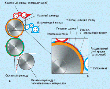 Печатные формы, печатные краски, увлажняющий раствор - student2.ru