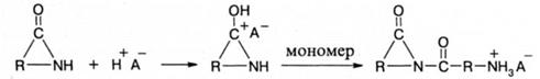 Полимеризация лактамов и лактонов - student2.ru