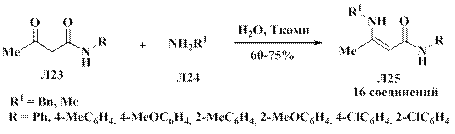 Получение енаминов с карбоксамидной группой - student2.ru