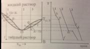 Сформулируйте первый закон Гиббса-Коновалова. Проиллюстрируйте его с помощью диаграмм состояния системы с идеальными растворами и неидеальной азеотропной системы. - student2.ru
