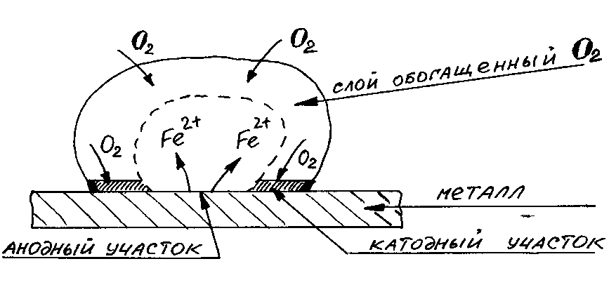 Схема электролиза с нерастворимым анодом - student2.ru