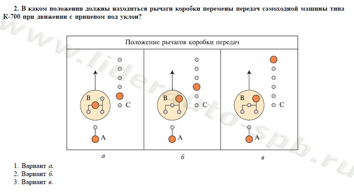 Экзаменационные билеты для теоретического экзамена по безопасной эксплуатации самоходных машин (тракторов и спецтехники) категория D - student2.ru