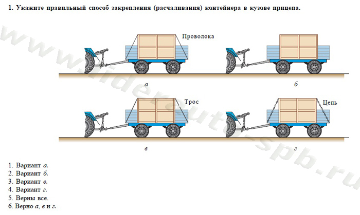 Экзаменационные билеты для теоретического экзамена по безопасной эксплуатации самоходных машин (тракторов и спецтехники) категория D - student2.ru