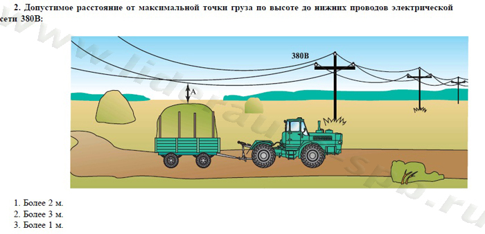 Экзаменационные билеты для теоретического экзамена по безопасной эксплуатации самоходных машин (тракторов и спецтехники) категория D - student2.ru