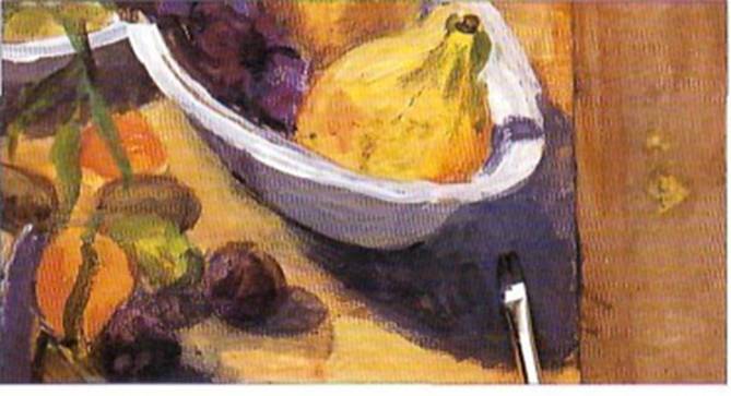 Рисуем вкусно фрукты акриловыми красками - student2.ru