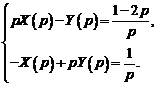 Применение операционного исчисления к решению линейных дифференциальных уравнений и их систем - student2.ru