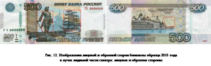 образца 1997 года номиналом 500 рублей модификации 2004 г. - student2.ru