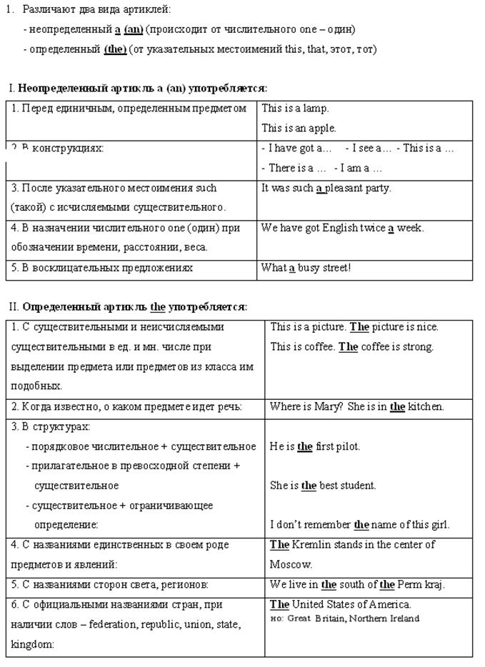 Единственное и множественное число существительных - student2.ru