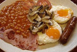 How to eat with a knife and fork in England. - student2.ru