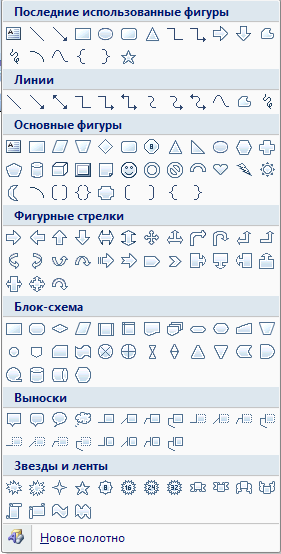 Инструмент SmartArt и создание фигур - student2.ru