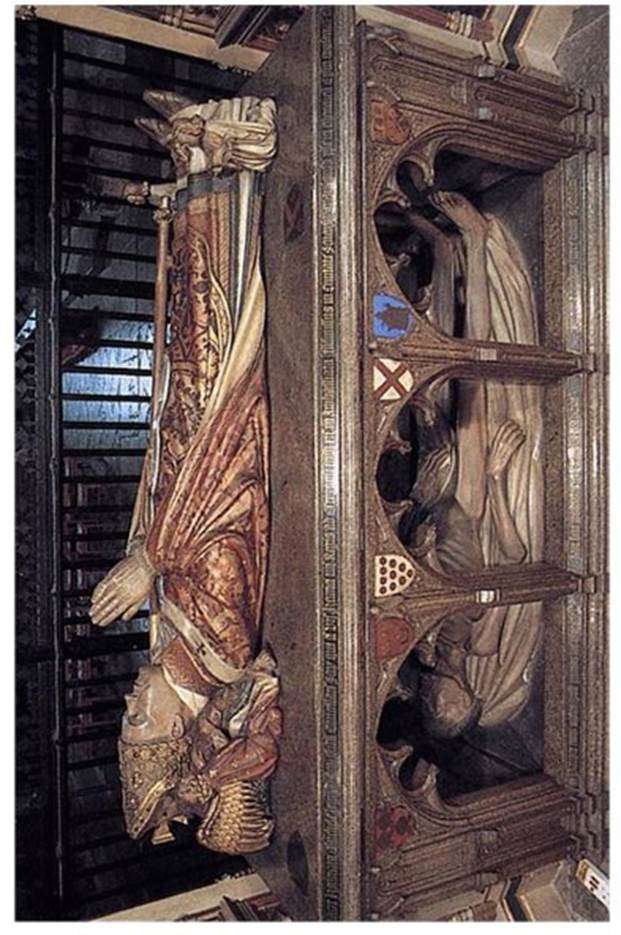 Надгробие Джона Бартона (ум. 1491), богатого торговца шерстью, основателя церкви Святого Эгидия. - student2.ru