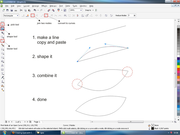 Step 2 Working with Bezier Tools - student2.ru