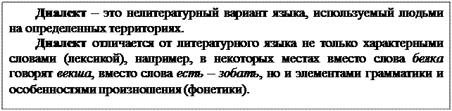 Формы существования национального языка - student2.ru