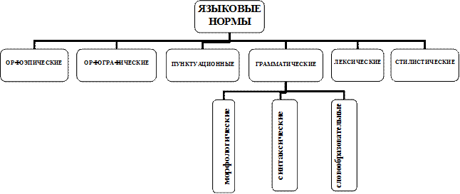 Классификация норм современного русского литературного языка - student2.ru