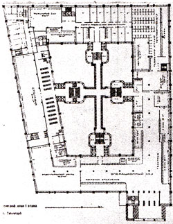 Роль веснинских проектов 1923-1925 гг. в формировании художественно-композиционной системы архитектурного конструктивизма - student2.ru