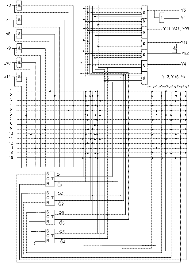 Для автомата Мура кодировка выходных сигналов не требуется, так как они однозначно связаны с состоянием, а следовательно и с кодами этих состояний - student2.ru
