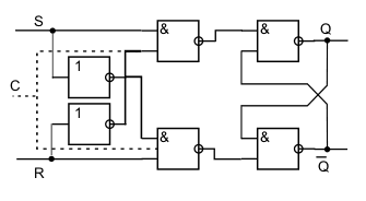 Двухступенчатые RS-триггеры - student2.ru