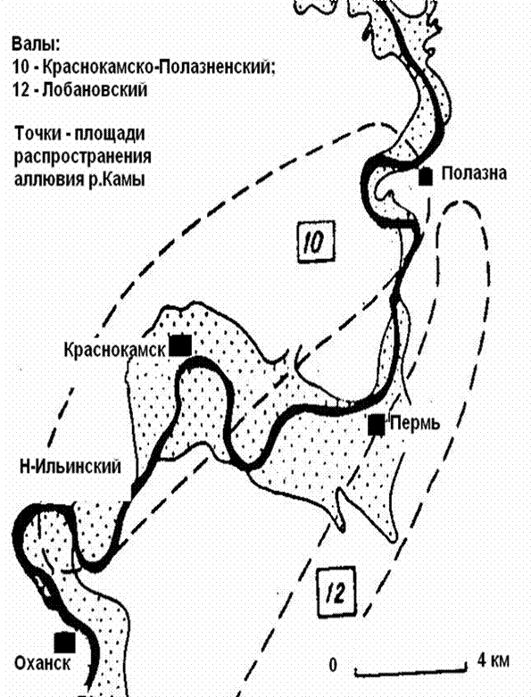 Геологическая карта Пермского края - student2.ru