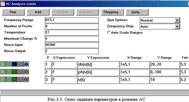 Исследование переходных процессов в режиме Probe Transient Analysis - student2.ru