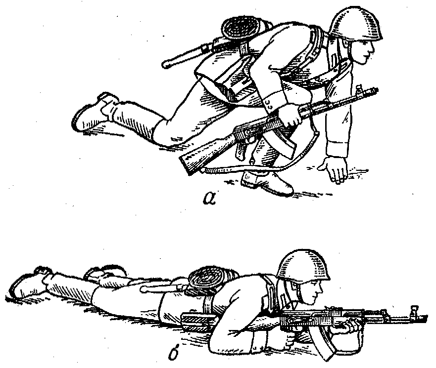 Изготовка к стрельбе из автомата. - student2.ru