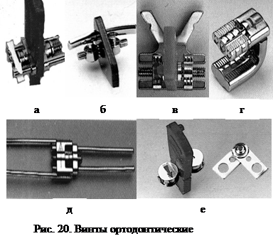 Конструктивные части ортодонтических аппаратов - student2.ru