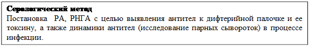 Лабораторная диагностика дифтерии - student2.ru