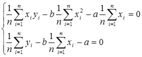 нахождение линейной функции методом наименьших квадратов - student2.ru