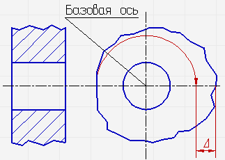 Нормирование отклонения от соосности и наклона - student2.ru