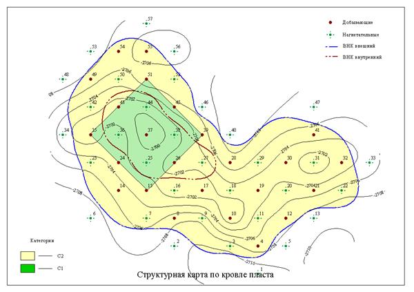 Подсчет начальных запасов нефти объемным методом - student2.ru