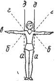 Положения и движения руками и ногами - student2.ru