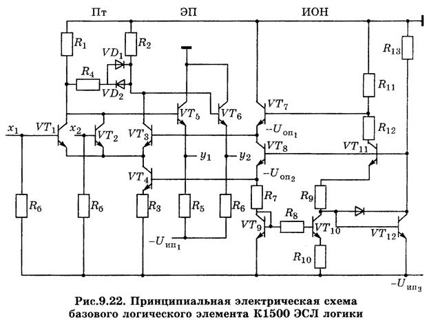 Правила схемного включения элементов - student2.ru