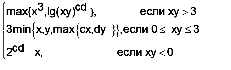 Пример 4.4.3-3. Написать процедуру-Function, которая присваивает переменной f наибольшее из значений двух переменных x и y. - student2.ru