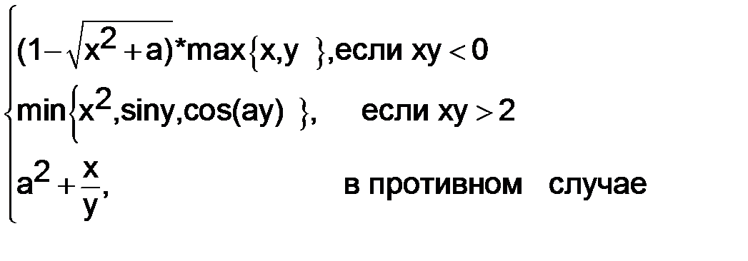 Пример 4.4.3-3. Написать процедуру-Function, которая присваивает переменной f наибольшее из значений двух переменных x и y. - student2.ru