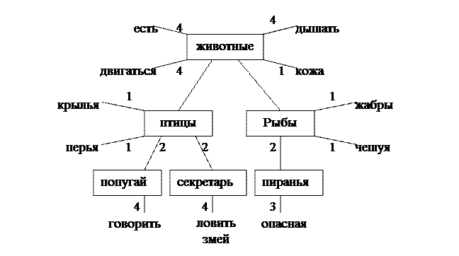 Семантические сети. Семантическая сеть- это ориентированный граф, вершины которого - понятия, а дуги - отношения между ними - student2.ru