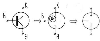 Схема замещения транзистора в режиме отсечки - student2.ru