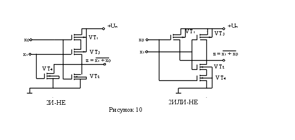 схемотехника блэ кмоп-типа - student2.ru