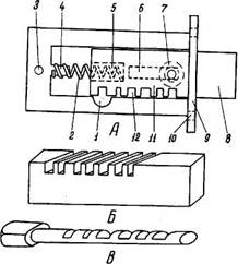 Устройство, принцип действия и классификация замков - student2.ru