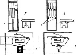Устройство, принцип действия и классификация замков - student2.ru