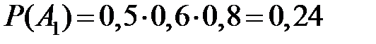 В случае равновероятных исходов вероятностью события называется число , где – число всевозможных исходов, а – число исходов, благоприятствующих событию . - student2.ru