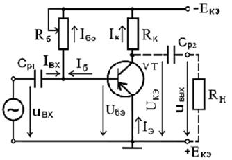 Электронные усилители на биполярных транзисторах - student2.ru