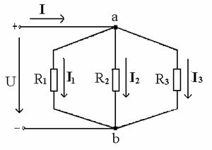 Законы Кирхгофа. Электрические цепи делятся на неразветвленные и разветвленные цепи - student2.ru