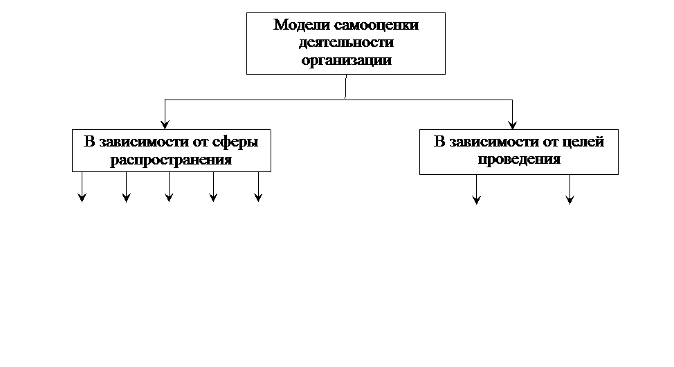 Классификация моделей самооценки деятельности организации - student2.ru
