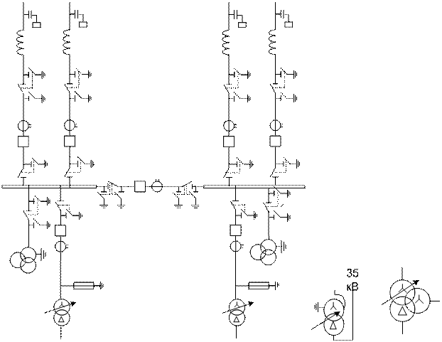 Разработка схемы главных электрических соединений тяговой подстанции - student2.ru