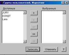 Регистрация новых пользователей и групп пользователей. - student2.ru