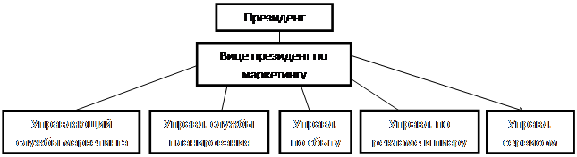 Структура управления маркетингом - student2.ru