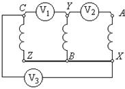 анализ несимметричных трехфазных цепей - student2.ru